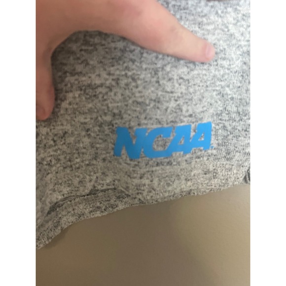 NCAA Heathered Grey Lounge Shorts Womens XXL Drawstring Comfort Sleepwear - Picture 2 of 6